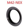 1PCS For M42-EOS M42-AI M42-AF M42-PK M42-NEX Aluminum M42 Screw Mount Lens Adapter For Canon Nikon Sony Pentax Camera Lens