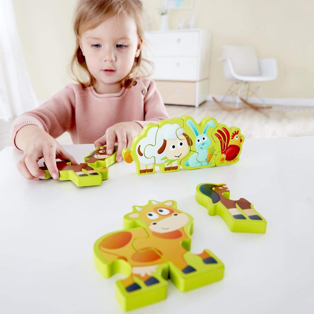 Hape Animal Number Puzzle E1628