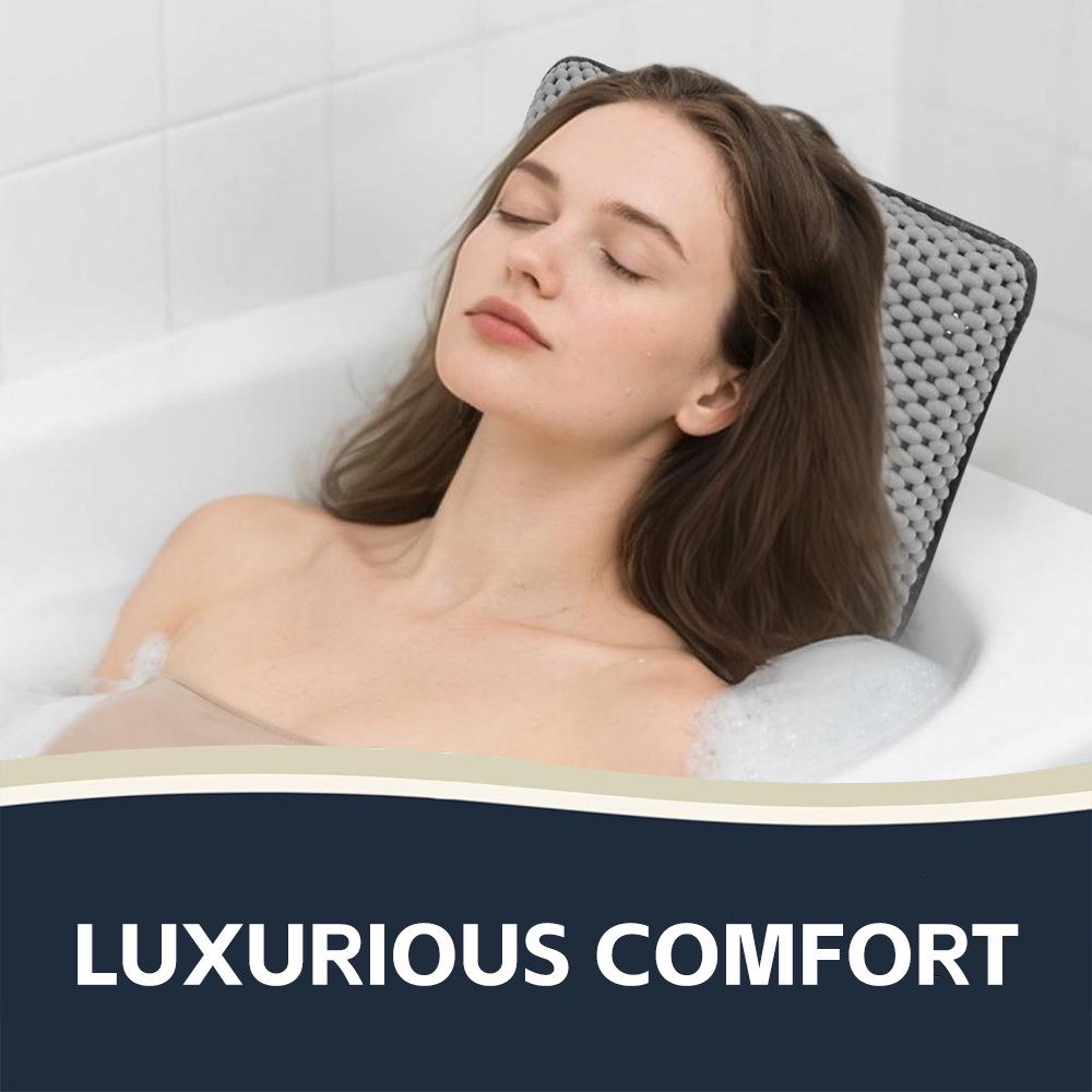 Almofada de Banho de Espuma de PVC – Almofada de Spa Confortável e com Suporte