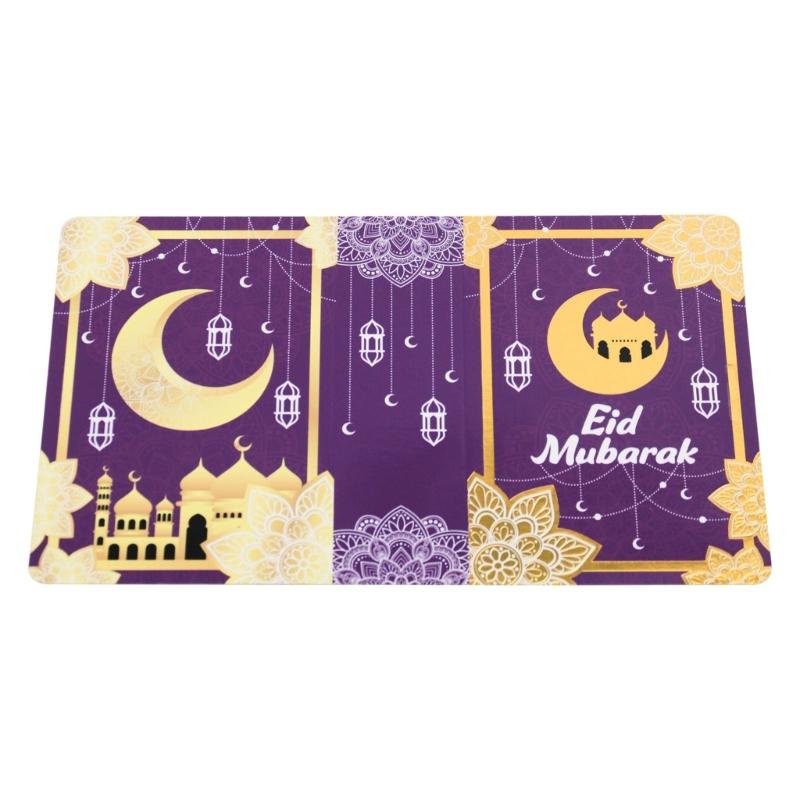 50Pieces Book Shape Eid Candy Boxes 5x3.5x1.5Inch Party Treat Boxes Candy Cookie Bags For Candies And Cookie Packaging