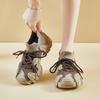 Meias e sapatos novos sapatos casuais femininos plataforma sapatos femininos verão respirável polvo voador tecido sapatos esportivos tamanho grande