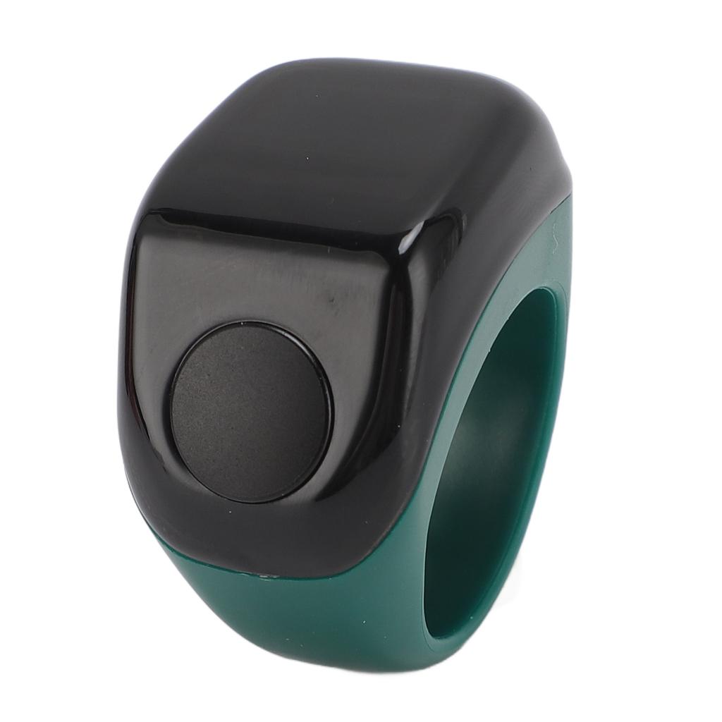 Smart Finger Counter Digital Step Number Prayer Reminder with Touch Control 0.42in Screen for Muslim