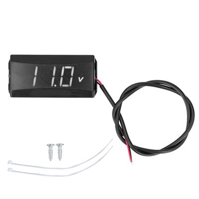 Voltage Testing Meter LED Digital Display Universal for Car Motorcycle Electric Vehicle 12V‑80V