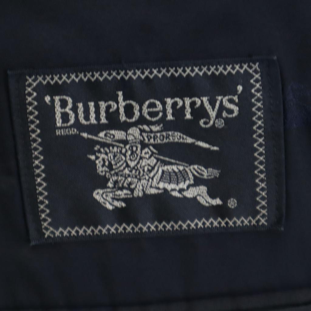 Burberrys 90er Jahre Hergestellt in Japan Alte maßgeschneiderte Jacke AB5 Marineblau Herren Gebraucht