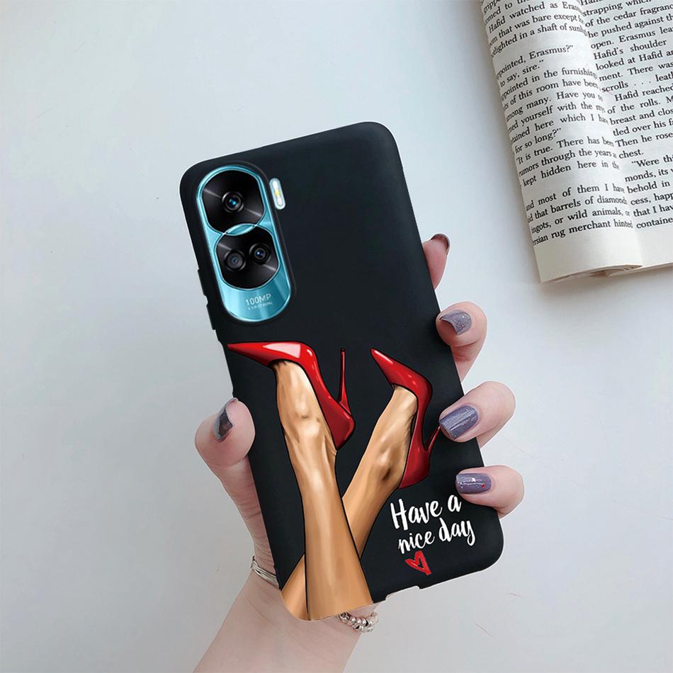 For Huawei Honor 90 Lite Case Honor90 Lite Soft Silicon Super Mom Baby Fashion Girls Back Cover for Honor 90 Lite 5G 6.7" Fundas