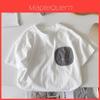 Boy Short Sleeve T Shirt Cotton Summer Casual Kids Tee For Toddler Boys