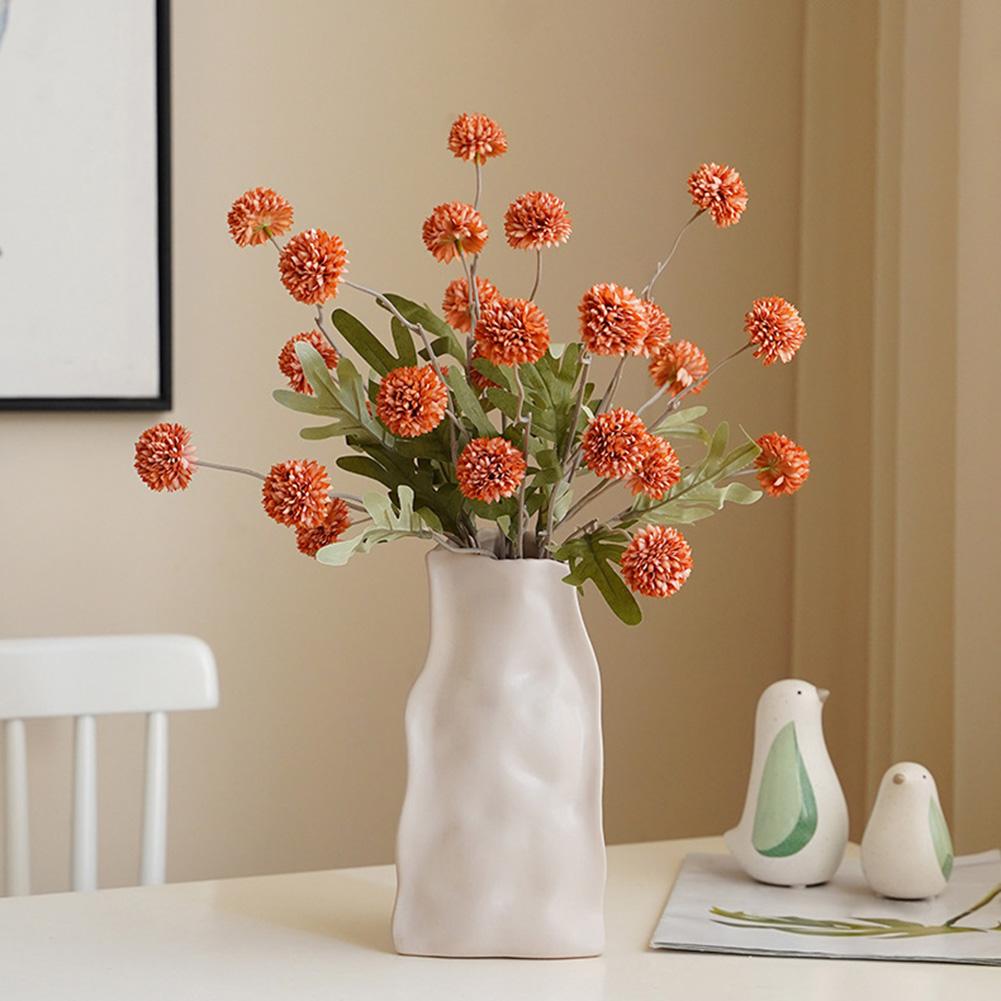 Artificial Hydrangea Flowers Silk Dandelion Bouquet