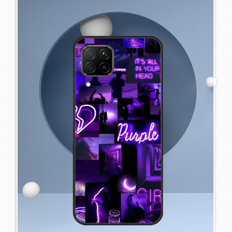 Infinity On Purple For Huawei P30 P60 Pro P20 P40 Lite Nova 9 10 SE 12s 12i 11i 8i Y91 Y60 Y70 Y72 Y90 Y61 Case