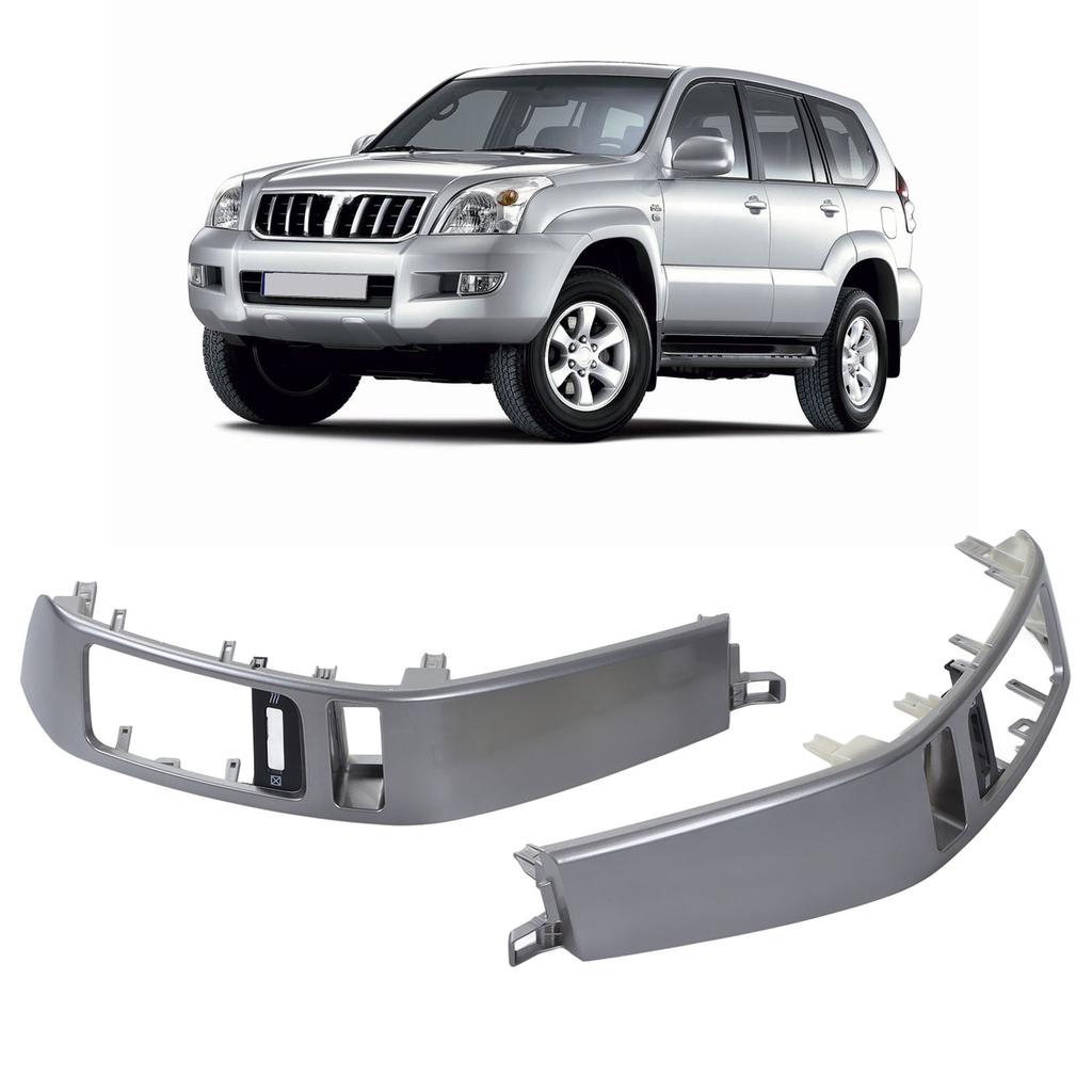Center Dash Air Vent Panel Frame Decoration Trim 55474 60040 Replacement for Land Cruiser Prado 2003‑2009