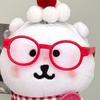 For 13cm Joke Bear Doll Clothes Fashion Clothes Bib Glasses Doll Clothes Color Match Triangular Scarf Dolls Accessories Cute Decoration Little Clothes