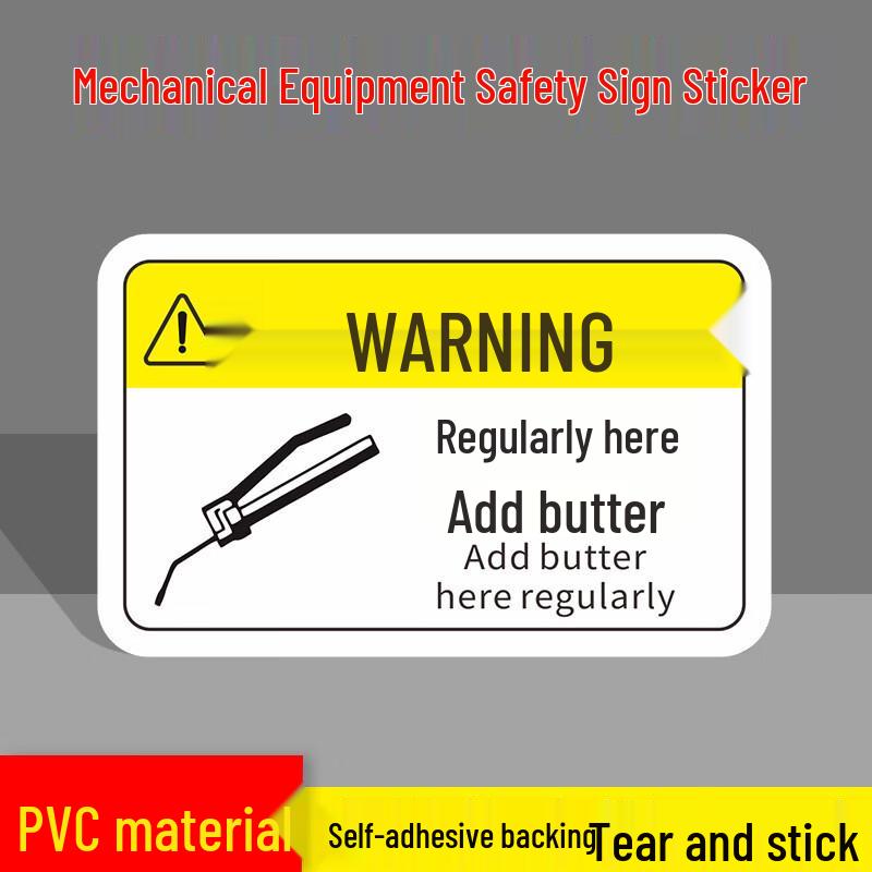 WEZHO Safety Warning Label