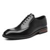 Fashion Fashion Trendy Casual Shoes Genuine Leather Oxford Shoes Comfortable Simple Men's Formal Dress Footwear Business Shoes Sneakers
