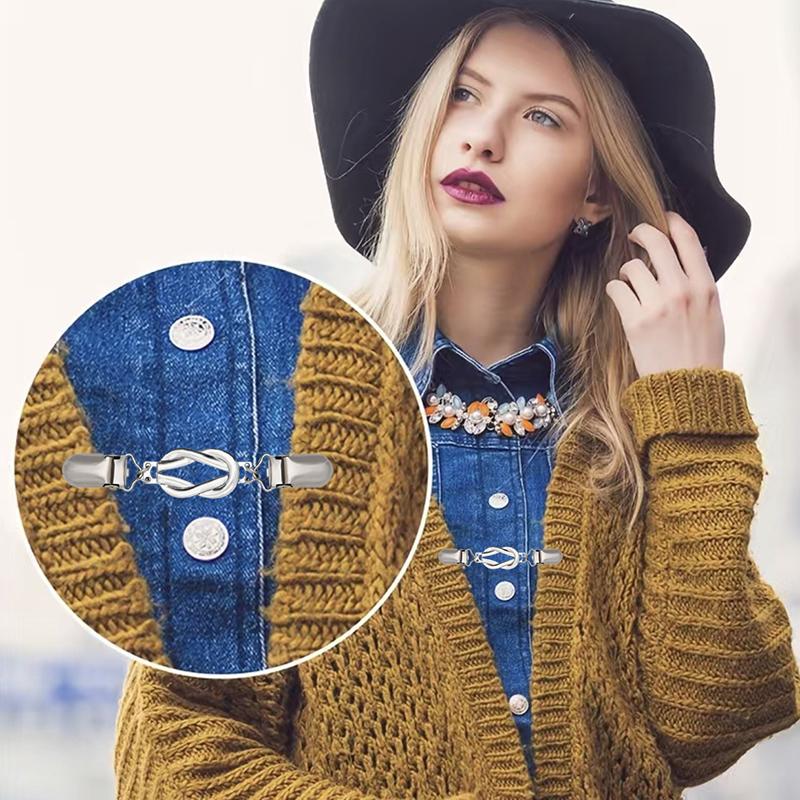 

3 шт. Зажимы для свитера Зажимы для утяжки Винтажный зажим для платья Утяжка спины Зажим для воротника шали-кардигана для утяжки талии платья/брюк