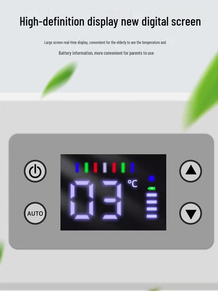 Mini Portable Rechargeable Insulin Refrigeration Box for Car and Home - USB Powered, Dual-Use, Constant Temperature.