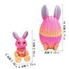 3D Printed Easter Eggs Easter Tabletop Decor Table Decoration Figure For Bookcase Window Sill Bookshelf Display Cabinet Dressing
