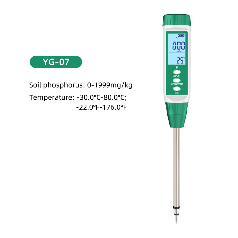 Digital Soil Nitrogen Tester Rapid N/P/K Fertility Analyzer Portable Soil Meter For Agriculture Farm Garden Fertilizer Testing