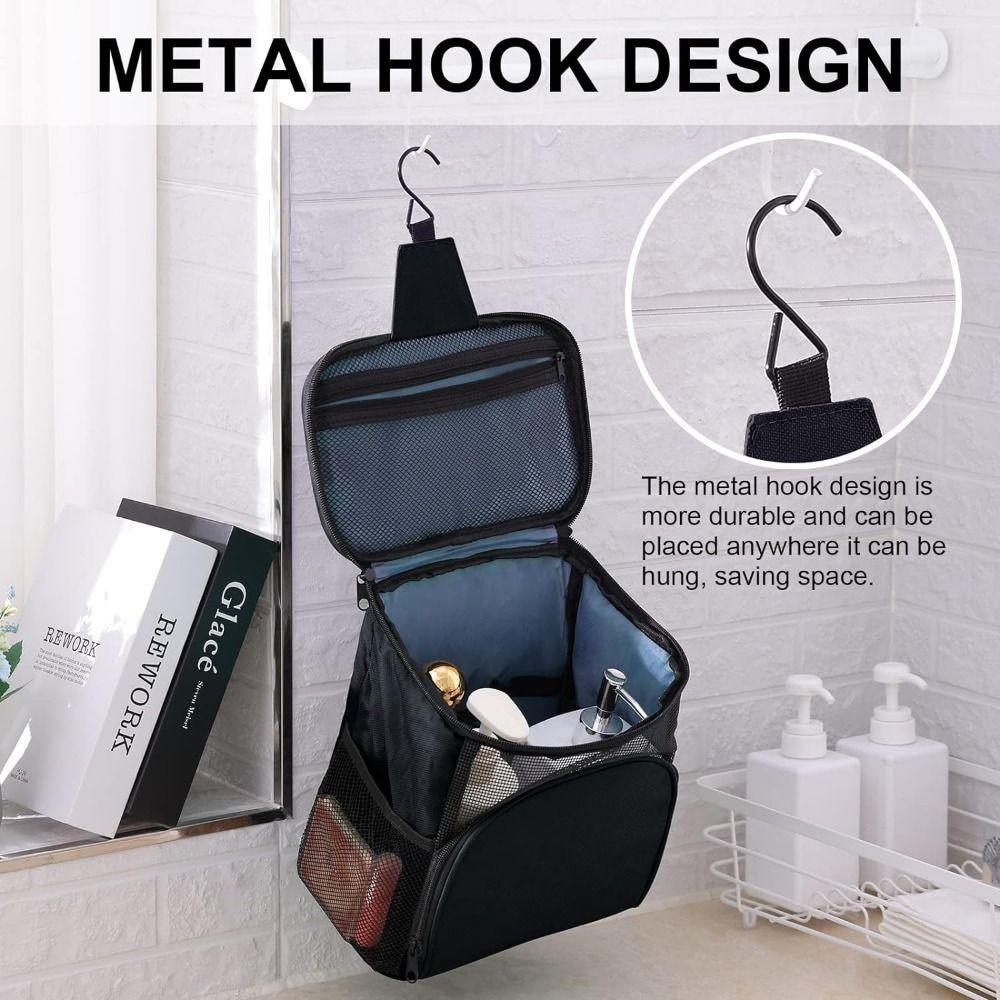 Quick Dry Foldable Mesh Tote Portable Toiletry Case Upgraded Shower Bag  Bathroom