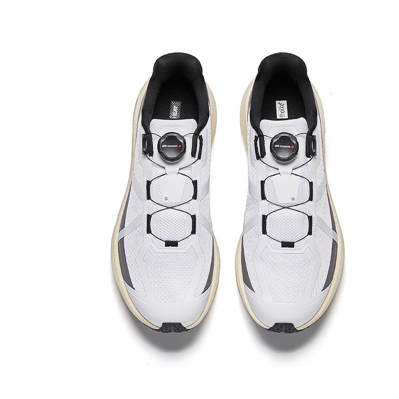 Anta Light Breeze Pro Comfortable Fashion Simple Non-Slip Wear-Resistant Low-Top Casual Running Shoes Men Sneaker Pure-White Basic-Black 112535537A-2