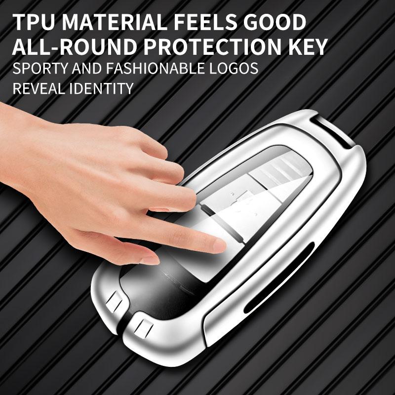 Leather Car Metal Key Case Cover For Suzuki Swift Kizashi Vitara Sx4 Baleno Ignis Ciaz S-Cross Ertiga Key Chain Accessories