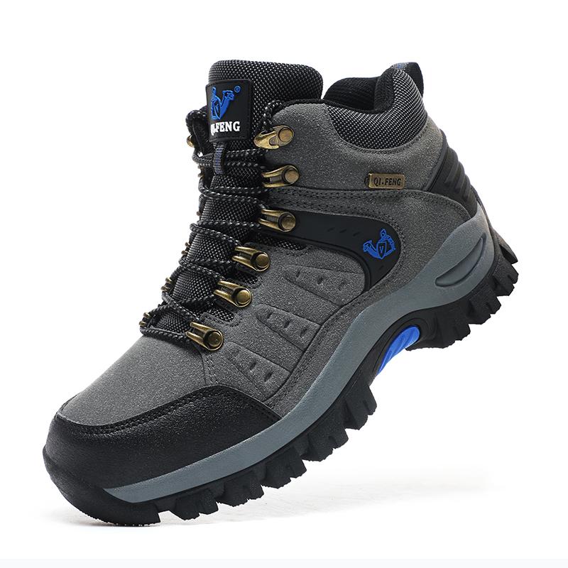 New Men's and Women's Mountaineering Shoes, High Top Couple Mountaineering Sports Shoes, Outdoor Hiking Shoes, Motorcycle Boots,