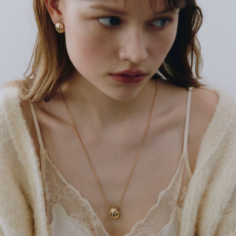 VINTAGE HOLLYWOOD Cozy Wave Necklace_VH2579NE001M