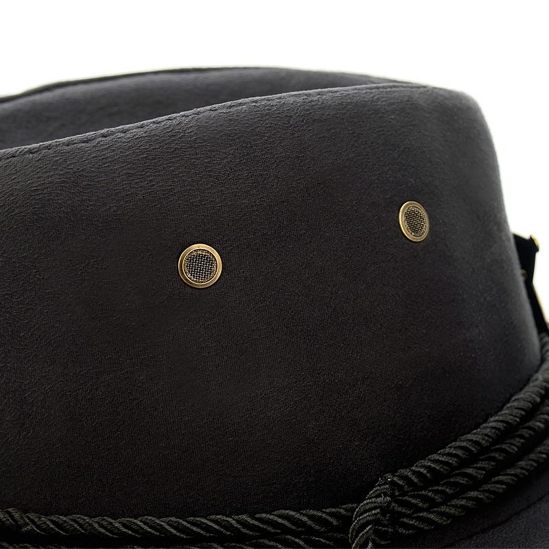 INS Unisex Moterys Vyrai Imitacija Zomša šešiakampė žvaigždė Šerifas plataus krašto apsauginis kremas nuo saulės Kepurėlė Beach Cowboy Cowgirl Vakarų kepurė