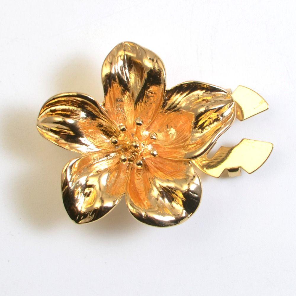 DIY Button Cover Sewing-free Cufflinks Shirt Button Clip New Flower Cufflinks  Special Occasions
