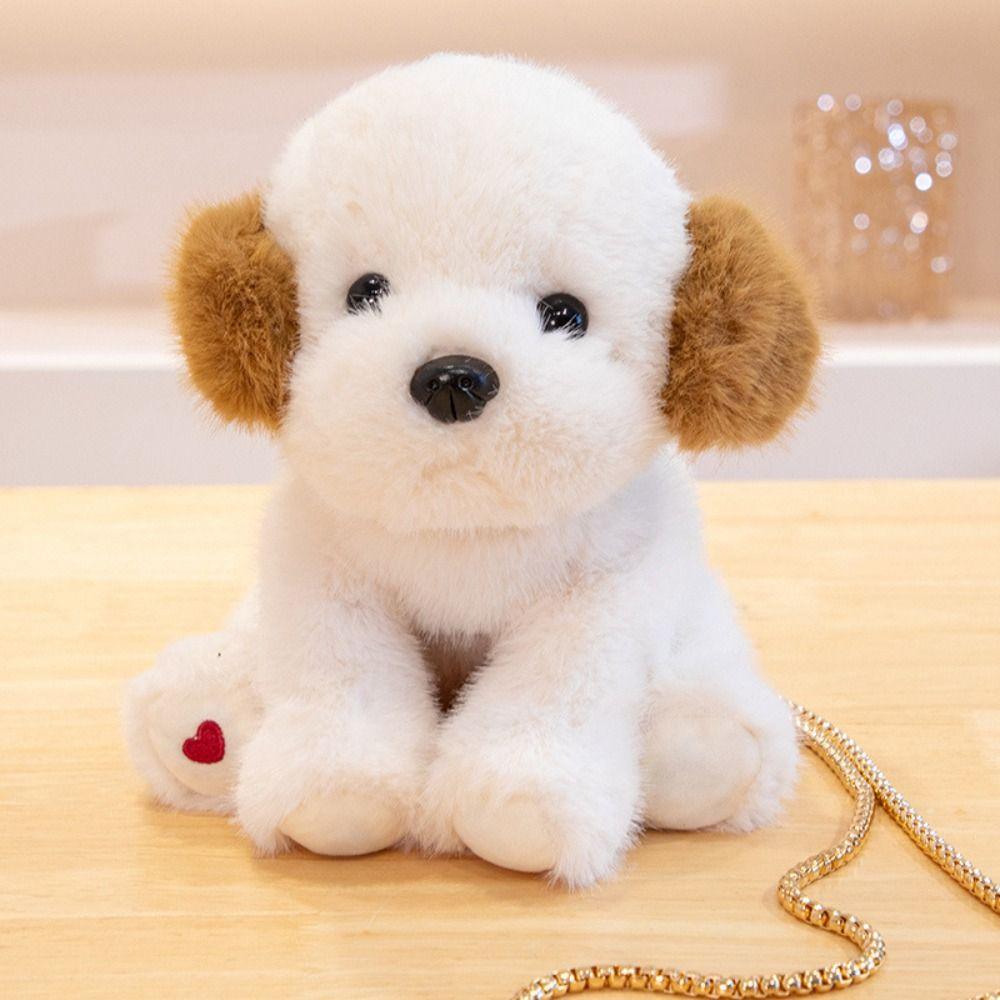 Stuffed Animals West Highland Plush Toy Lying Stuffed Puppy Doll Simulation Akita Dog  Home Decor