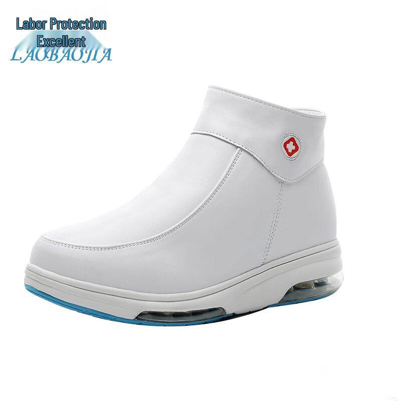 LAOBAOJIA Women s Winter Warm Nurse Boots 40