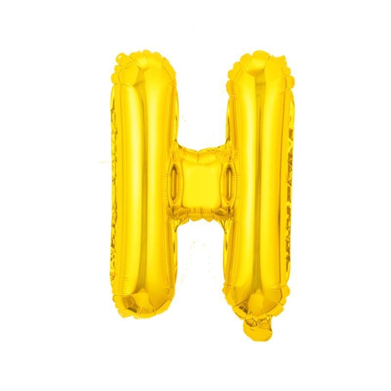 Skinny 32-Inch Rose Gold Letter Balloon Birthday Party Decoration Aluminum Film Balloon Silver Gold Helium Floating In The Air
