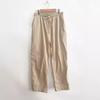 IHUASU Ladies Cotton Linen Pocket Elastic Casual Pants for Women