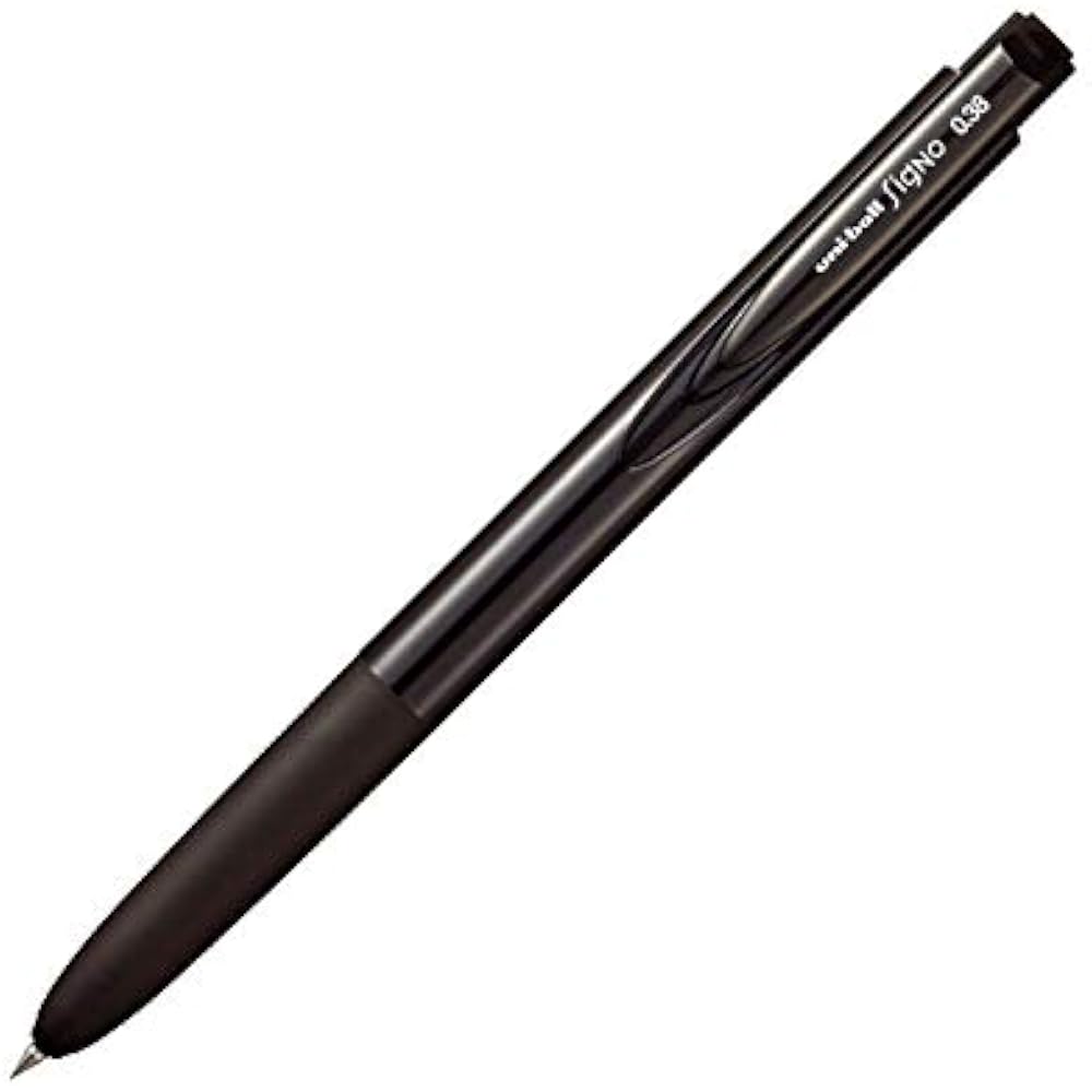 Mitsubishi Pencil Gel Ballpoint Uniball Cygno RT1 0.38 Black UMN15538.24