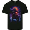 Skull Biker Motorcycle Motorbike Grim Reaper 16 Kids T-Shirt Childrens