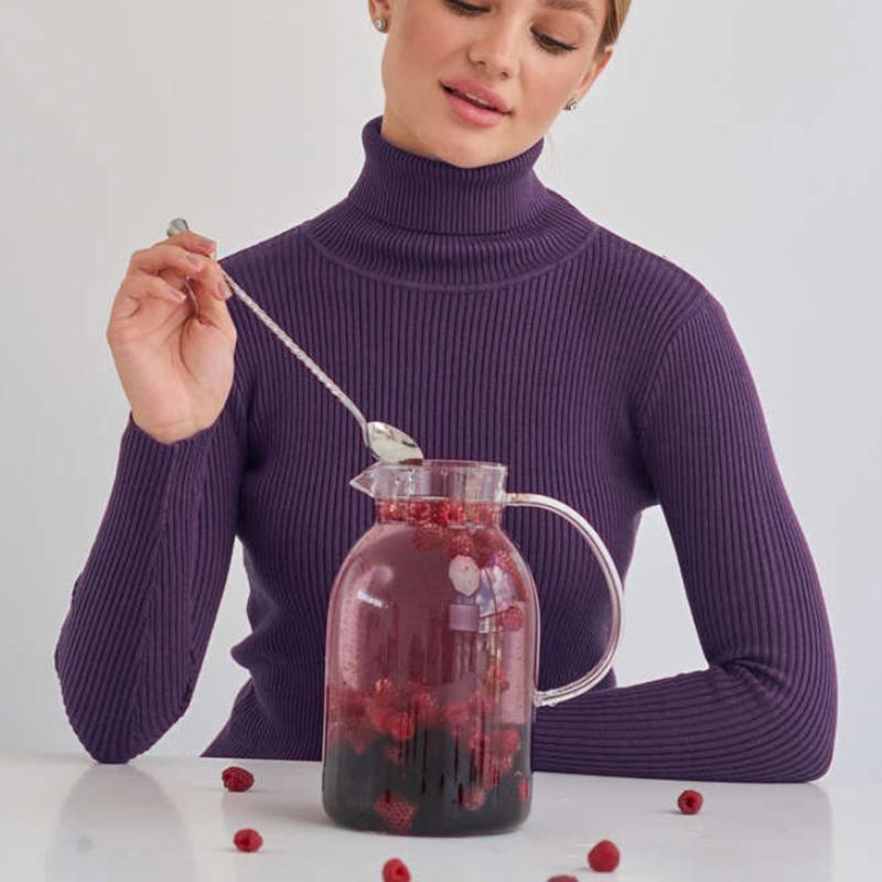 

Женский осенне-зимний пуловер с длинным рукавом и высоким воротником, облегающего кроя, базовый однотонный, в рубчик, футболка-топ для многослойности one size