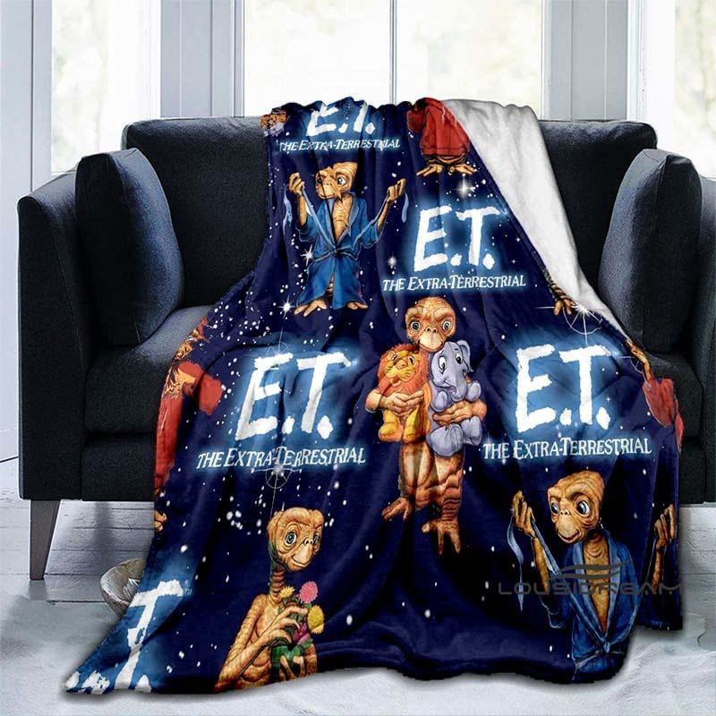 Hora del este. La Manta de Ciencia Ficción Extraterrestre—Ideal para el Hogar, Dormitorio, Sofá, Oficina, Senderismo, Siestas y Como Regalo Navideño