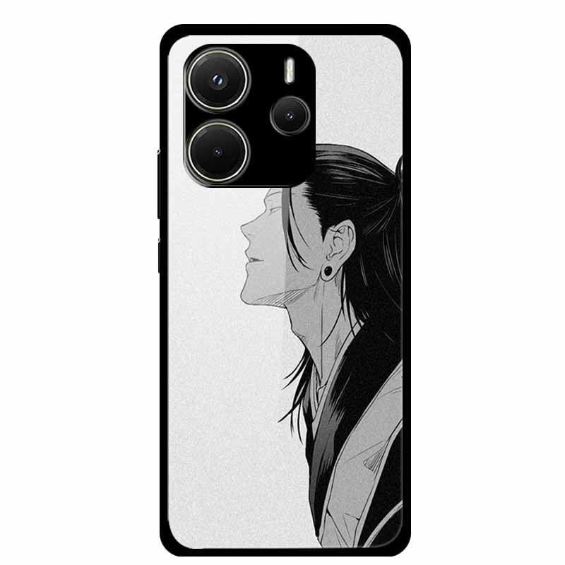 For Redmi Note 14 4G Phone Case Note14 Coque Hard Tempered Glass Back Cover For Xiaomi Redmi Note 14 5G Case Shell Soft Bumper