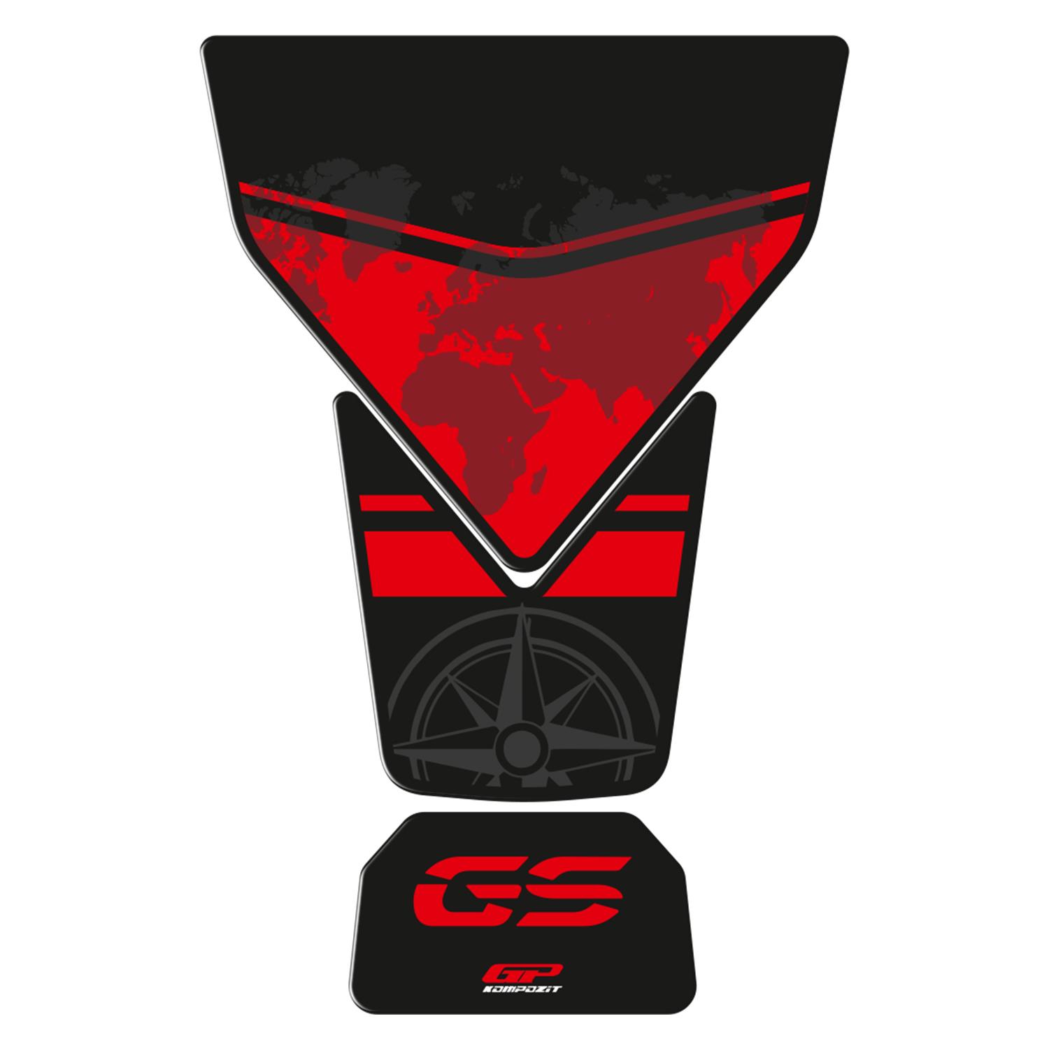 

GP Composite BMW F 850 GS ADV 2018-2023 Compatible Tank Pad Red