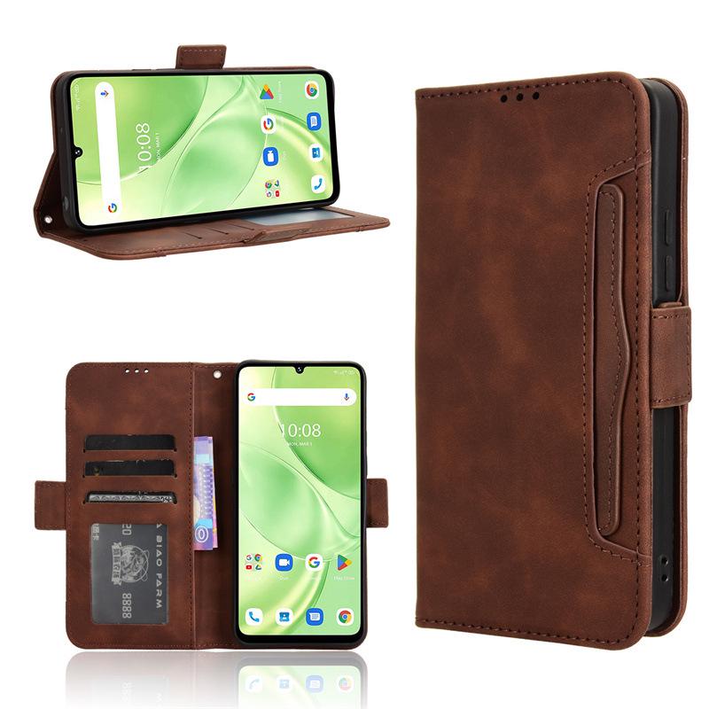 Compatible with Youmi Umidigi G9 5G/G9X: Leather Multi-Card Slot Flip Case for Note 90