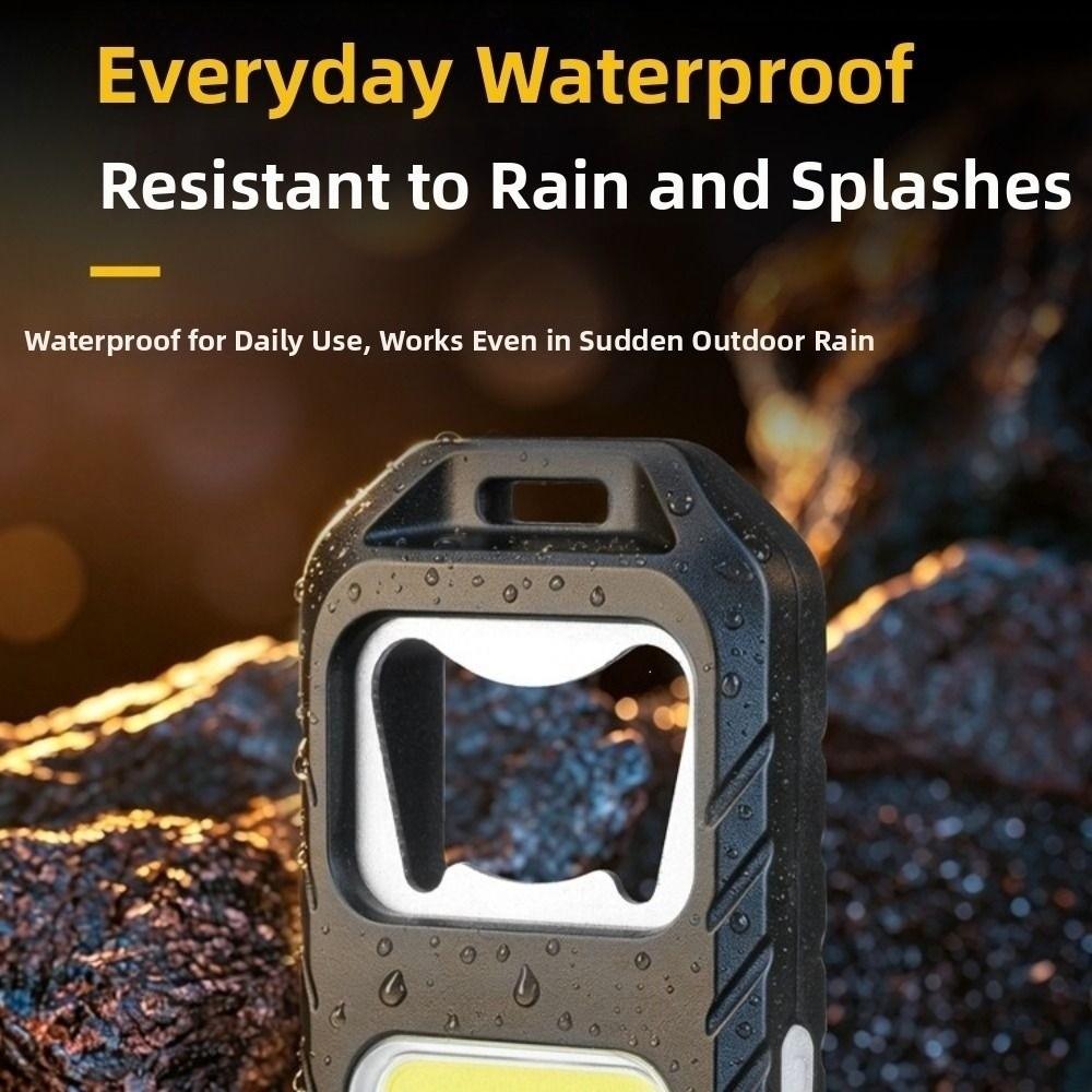 Portable Keychain Light Outdoor Mini Flashlight Durable Portable Camping Lamp Camping