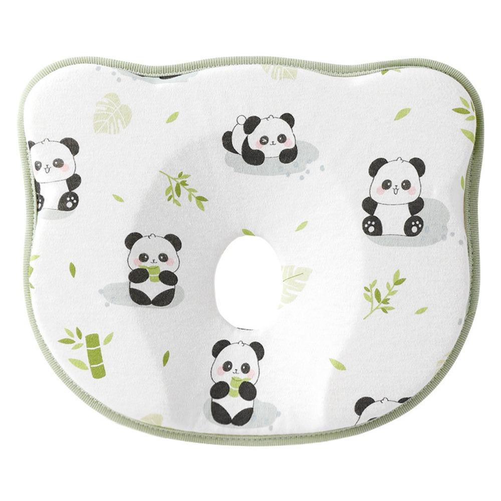 

Breathable Panda Shaped Baby Pillow Cozy Cartoon Baby Pillow Four Seasons Panda