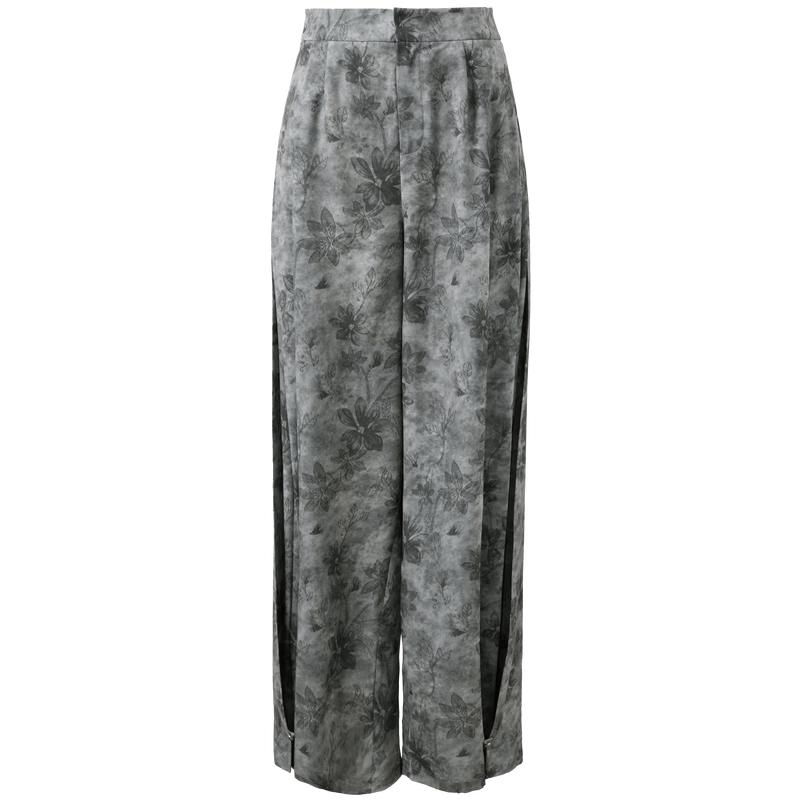

SanCai Willow Blooms New Chinese Style Wide-Leg Pants S