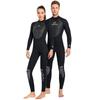 Combinaison de plongée intégrale en néoprène 3 mm pour homme et femme, pour le surf, la natation, la plongée