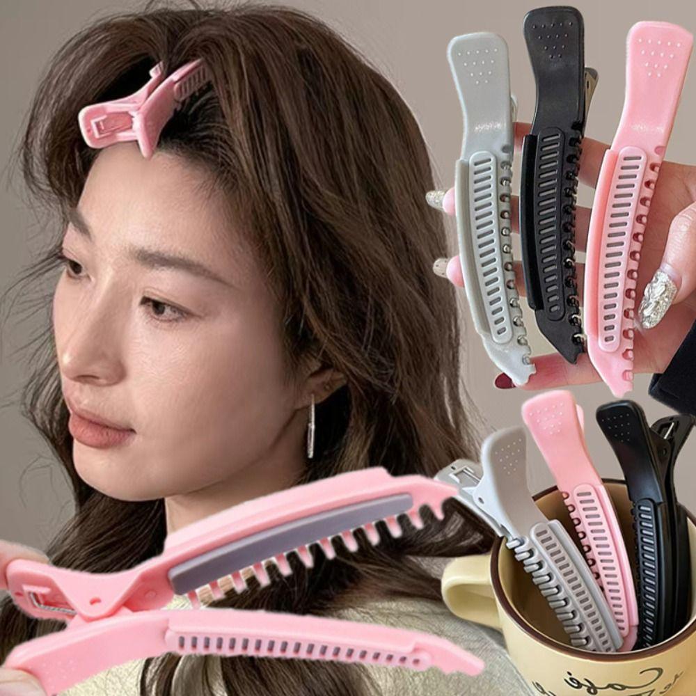 Double-row Comb Volumizing Hair Clip Plastic Bangs Hair Clip New Root Lift Clip Fine Hair