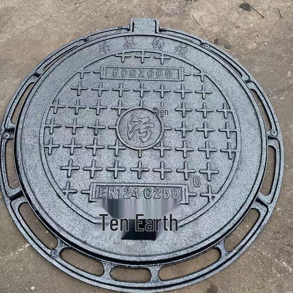 D400 Heavy-Duty Ductile Iron Manhole Cover for Sewage and Rainwater
