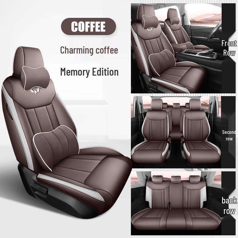 Wuling Jiachen Nappa Leather 7-Seat Minivan Car Seat Cushion Cover