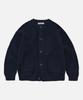 Frizmworks Heavy Wool Round Cardigan _ Navy