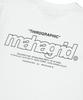 MAHAGRID Back Third Logo Tee White(Mg2Fmmt502A)