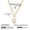 [Titanium Steel CZ Choker Necklace Light Luxury Elegant Fade Resistant Jewelry]