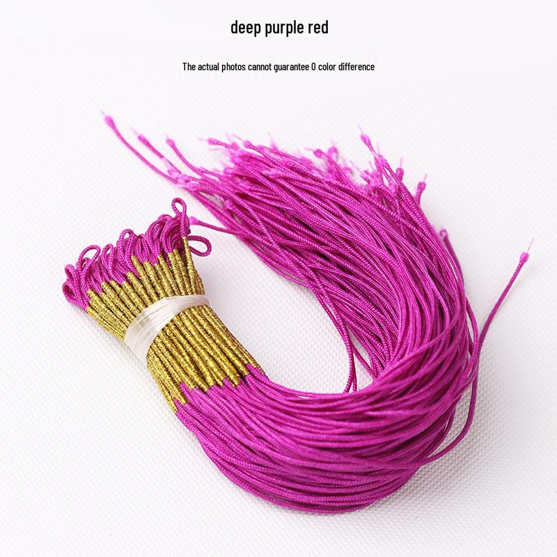 Hand-Woven Gold Wire Pull Ring Necklace & Bracelet Pendant with Movable Loop