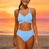 1011 European and American children's bikini split swimsuit women's new swimsuit women's spot